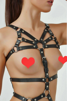 Frauen Body Harness für BDSM Spiele